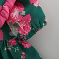 Vestido De Princesa Para Niñas Estilo Coreano Verano Vestido De Tule Fresco Con Estampado Largo Hasta La Rodilla Para Bebés De 0 a 1 Año - details 7