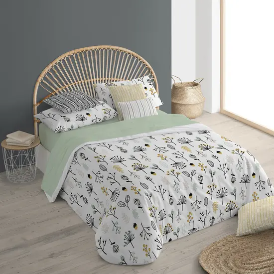 FUNDA NÓRDICA 100% ALGODÓN MODELO SANTORINI PARA CAMA DE 200X200 CM. - 1