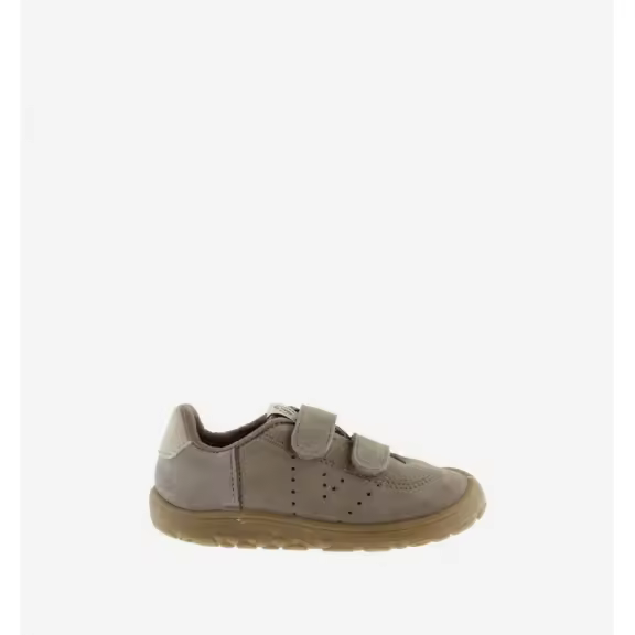 Zapatillas Victoria BAREFOOT beige serraje bebé - 1