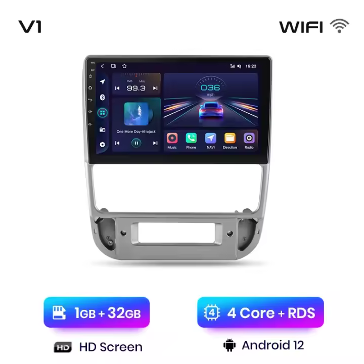 Junsun Android 13 inalámbrico CarPlay Android Auto Radio para Peugeot 406 1994 1995 1996 1997 1998 1999 2000 2001 2002 2003 2004 2005 coche Multimedia navegación GPS autorradio - 1