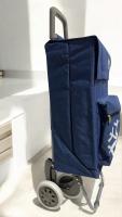 Carro Carrito de Compra Plegable [Carro Carrito] Ligero Bolsa Termo 90x30x39cm , Resistente, Plegable, con 4 Ruedas Resistentes, para la Compra - details 4