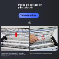 Lampara Eléctrica Repelente De Insectos 20W Mosquitera UV Atracción Para Control De Plagas Instalación Self-Contained 110V/220V - details 6