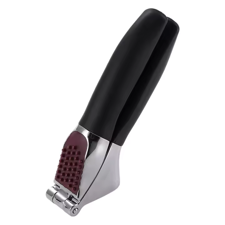 Prensa de ajo Good Grips: herramienta de cocina fácil de usar para triturar ajo. - 1