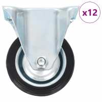 vidaXL Ruedas Fijas Diámetro 75mm Manipulación Materiales Mueble Bricolaje Cantidad 4 unidades,  8 unidades,  12 unidades y mas - details 0