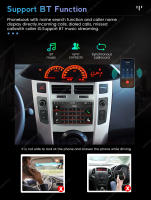Radio De Coche Android 13 Para Toyota Yaris XP90 Vitz Platz 2005-2012 Con CarPlay Android Auto Navegación GPS Reproductor De Video WiFi Touchscreen 7 Pulgadas RAM 2G ROM 32G - details 10