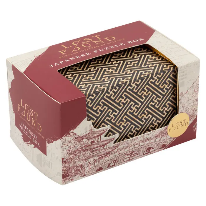 MADNESSTOYS ROMPECABEZAS JAPANESE PUZZLE BOX LOST AND PUZZLE - 1