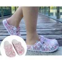 Zapatillas Médicas Antideslizantes Para Mujer EVA Laboratorio Doctora Enfermera Clogs Casual Playa Slippers De Trabajo - details 11