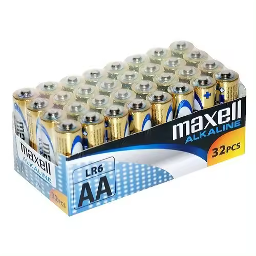 Caja 32 Pilas Maxell LR6 AA - 1