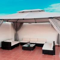 Toldo-Tela por Metros - Lona acrílica - Toldo - Protección Rayos UV-Raya Culla ,320 cm ancho- GADETEX - details 0