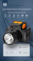Linterna Frontal LED Con Sensor De Luz Potente Para Ciclismo Pesca Camping Impermeable Recargable Por USB Torcha Exterior - details 0