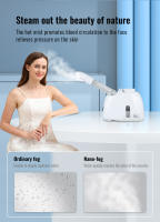 KSKIN Ozone Professional Facial Mist Sprayer Para Cuidado Facial Steamer Profesional Limpieza Profunda Tecnología Ionica Máquina De Hidratación Facial - details 5