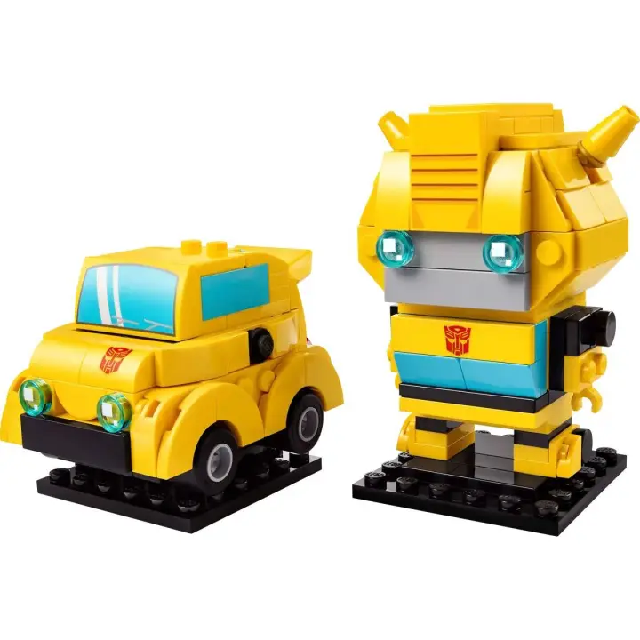 Lego BrickHeadz 40804 Bumblebee: Robot y Vehículo - 1