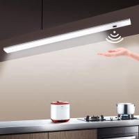 Luz LED Para Armario Con Sensor De Movimiento PIR Luz Nocturna Para Armario Dormitorio Y Cocina Iluminación Interior USB 20/30/40/50cm - details 0