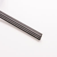 Limpia Parabrisas Universal De Silicona Negro Limpia Para Coche Y Autobús Plegable Sin Marco 650" 6mm 2 Piezas Reemplazo - details 4