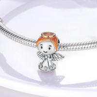 Encanto De Colgante De Árbol De Familia Platinado En Plata Para Pulsera De Bangle Y Collar DIY Regalo Con Doble Vuelo Aéreo - details 159