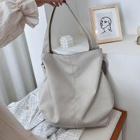 Bolso De Mano Grande Para Mujer Capacidad Grande Bolso Cruzado De Hombro Suelto Estilo Retro Casual Tote Bolsos De PU Con Lining De Poliéster - details 11