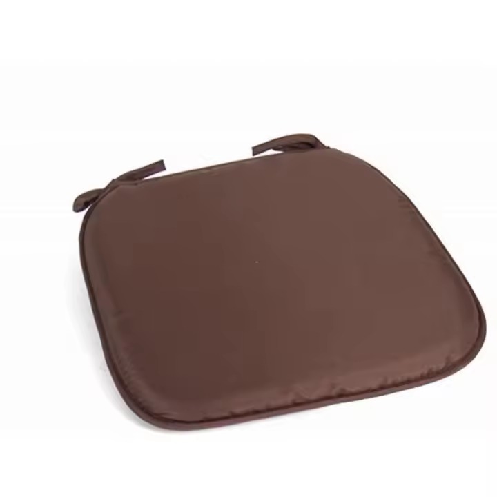 Gerimport Cojín Silla Luka Color Café 39 X 39 Cm - Cómodo y Elegante - 1