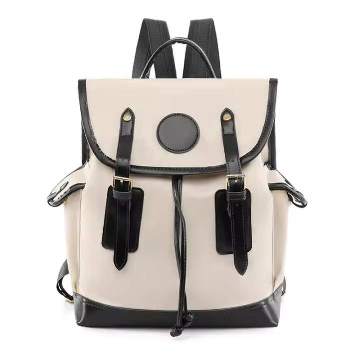 Mochila Oxford de gran capacidad para mujer, mochila impermeable para exteriores, bolsa de viaje, bolsa con cordón para mujer - 1