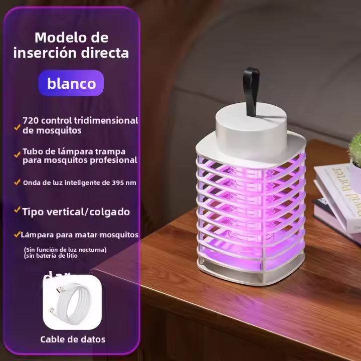 Lámpara Repelente De Mosquitos Mini Asesino De Mosquitos Electrónica Silenciosa Terminator De Mosquitos Para El Hogar - 1