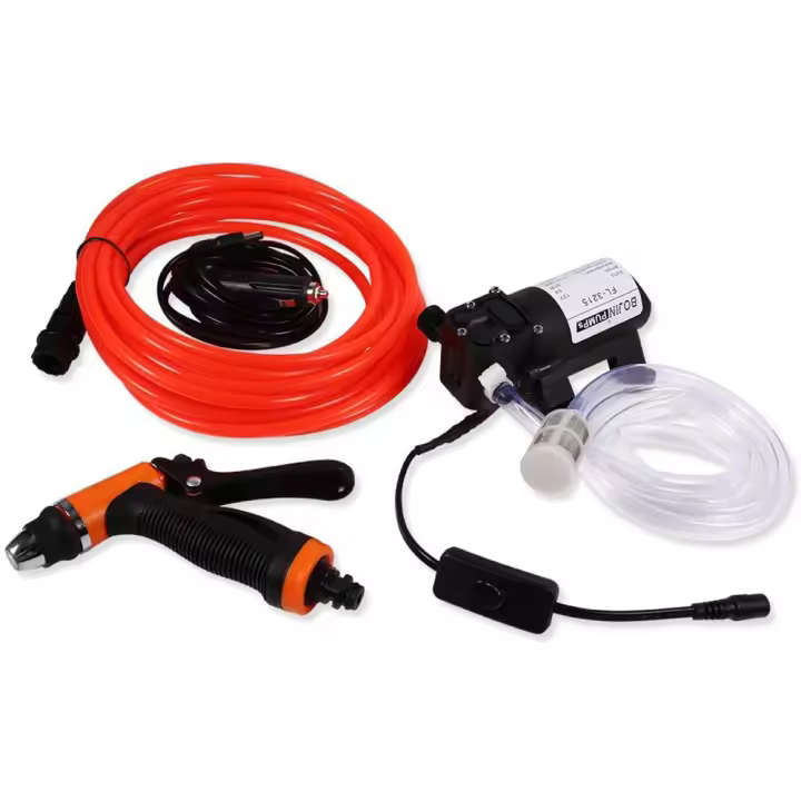 PISTOLA PARA LAVADO DE COCHE A PRESIÓN CON CONEXIÓN MECHERO, KIT DE LIMPIEZA LAVADO COCHE EXTERIOR CON PISTOLA A PRESIÓN DE AGUA CONEXIÓN AL MECHERO COCHE,  LAVADO A PRESIÓN PARA COCHE PISTOLA CONEXIÓN MECHERO, PISTOLA PARA LAVADO DE COCHE A PRESIÓN - 1
