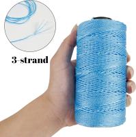 Hilo De Crocheteado De Seda De Hielo Polipropileno Multicolor Para Tejer Gorros Y Bolsos 1.5mm 200m DIY Artesanía - details 2