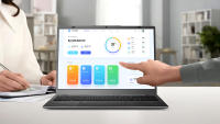 VANWIN Portátil 15,6 ", 24 GB RAM + 512 GB SSD, Procesador Intel®Celeron®N5095, Windows 11 Pro PC 4000 mAh WiFi 5 BT4.2 USB 3,0*2 HDMI desbloqueo por Huella táctil con bloqueo de Cámara - details 6