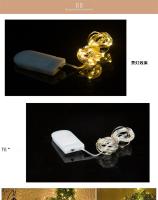 Cuerda De Luces LED De Cobre 5pcs 2m Para Decoración De Navidad Y Bodas DIY Inalámbricas Impermeables Para Árbol De Navidad Y Fiesta - details 7