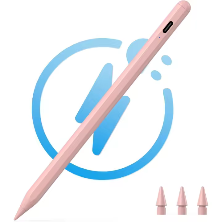 Lápiz para iPad 2018 at 2024, Lápiz táctil antiaccidental EN LA Palma, Lápiz óptico Activo adaptado para Apple Pencil Apple iPad Bluetooth - 1