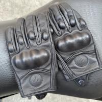 Guantes De Motocicleta De Cuero Genuino De Oveja Para Hombre Guantes De Carreras Y Motocross Transpirables Para Ciclismo Y Motociclistas - details 8