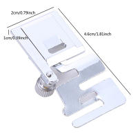 Pie De Telar Para Máquina De Costura Doméstica 1/10PCS Pie De Sujeción Para Bordado De Banda Elástica Accesorios De Costura DIY De Alta Calidad Material Acero Inoxidable - details 0