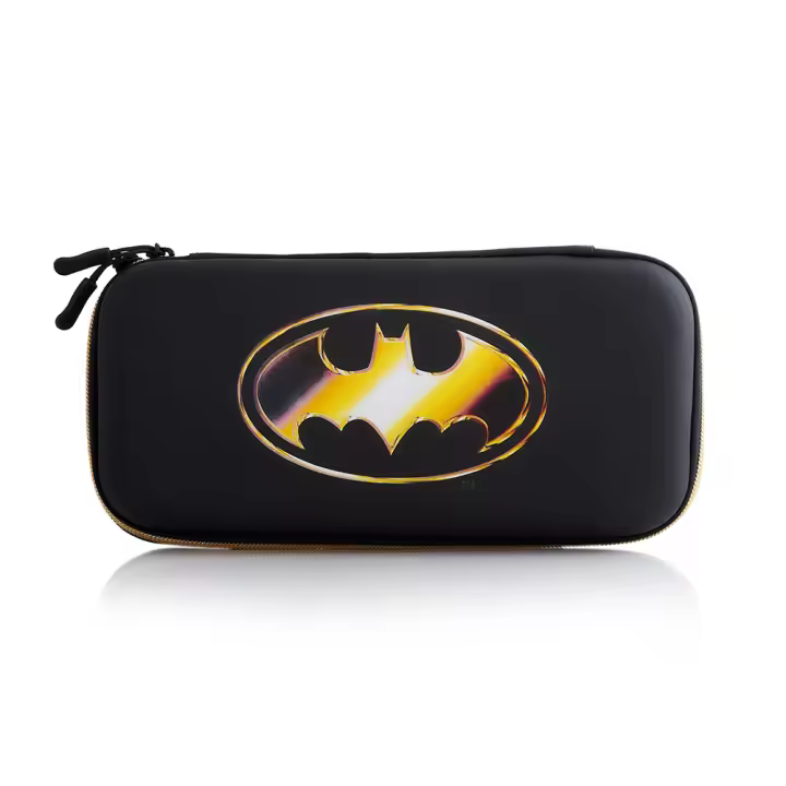 FUNDA DE TRANSPORTE BATMAN DORADO Y NEGRO NACON Nintendo Switch - Switch Oled - Nueva a estrenar - Nacon - Bolsa para Switch DC - 1