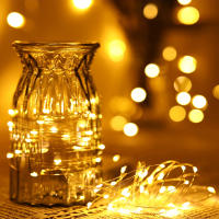 Guirnalda De Luces De Navidad 5M/10M Iluminación Exterior E Interior Para Jardín Casa Árbol Boda Decoración Con Pilas Incluidas - details 8