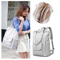 Mochila De Mujer Impermeable Estilo Coreano Con USB Para Portátil De 13-15.6 Pulgadas Mochila De Cuero Oxford De Moda Para Estudiantes - details 13