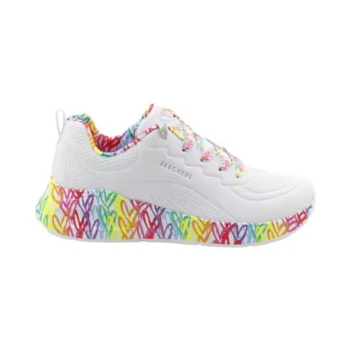 Zapatilla SKECHERS UNO LITE 177976 WMLT Blanco - 1