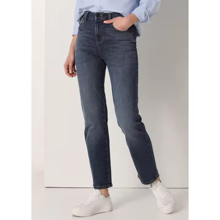 LOIS JEANS - Jeans cintura alta - Straight - Tiro largo- Tallaje en Pulgadas - 1