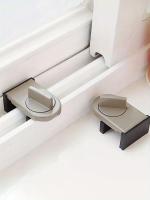 1/2PCS Seguridad Antirrobo Para Ventanas Y Puertas Sliding Sash Stopper Cinta De Bloqueo Para Armarios Y Puertas Infantil Y Bebé - details 1