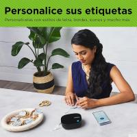 DYMO LetraTag 200B Rotuladora Etiquetadora Impresora de Etiquetas Compacta, Conexión Inalámbrica Bluetooth a iOS y Android - Incluye 1 Cinta de Etiqueta de Papel Blanco - 2172855 - details 4
