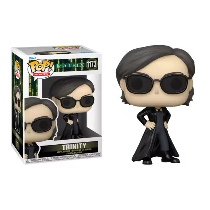 Funko Pop Cine Matrix Trinity Nº 1173 Figura de Vinilo Coleccionable Altura 9cm - 1