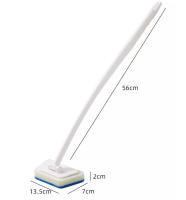 Cepillo De Limpieza Multifuncional Para El Baño Con Mango Largo Y Cabeza Trapezoidal Reemplazable Cepillo De Piso De Desinfección Eco-amigable Para El Hogar - details 5