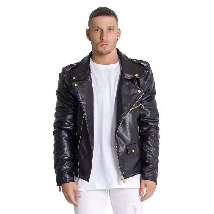 Chaqueta Gianni Kavanagh Biker Opulence Negro - 1