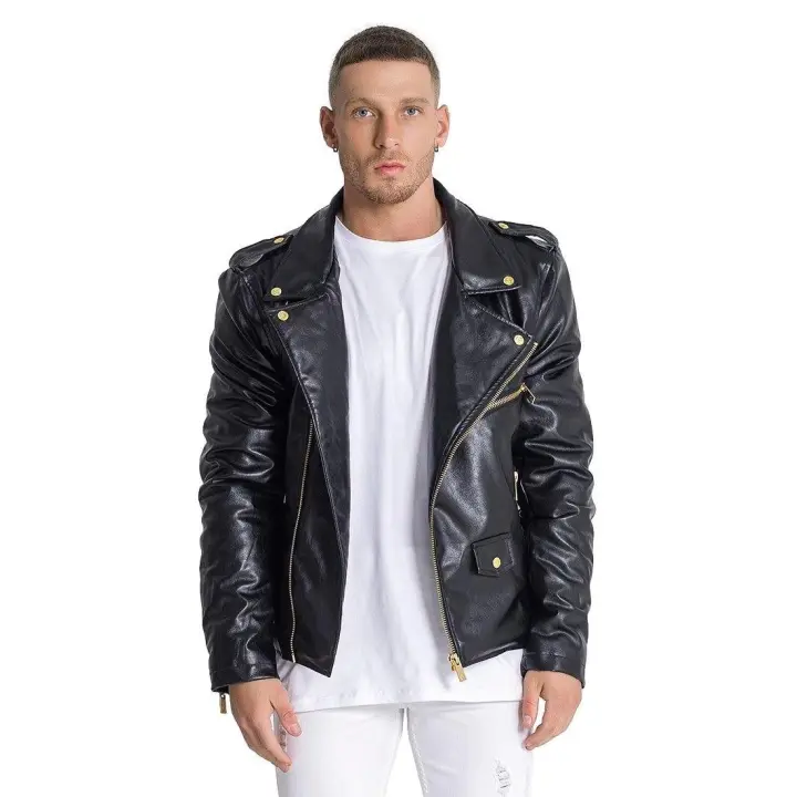 Chaqueta Gianni Kavanagh Biker Opulence Negro - 1