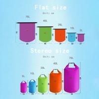 Bolsa Seca Impermeable Aolikes Para Natación Y Pesca En Río Bolsa Flotante De Deportes Acuáticos De Polyester 5L/10L/20L/40L/70L Disponibles En 4 Colores - details 4