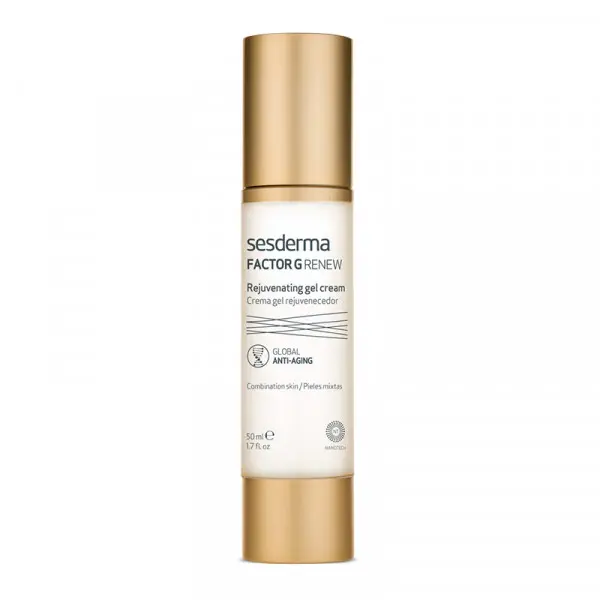 SESDERMA - FACTOR G RENEW Crema Gel Facial Biotecnológica para Regeneración de Piel | Hidratación y Elasticidad - 1