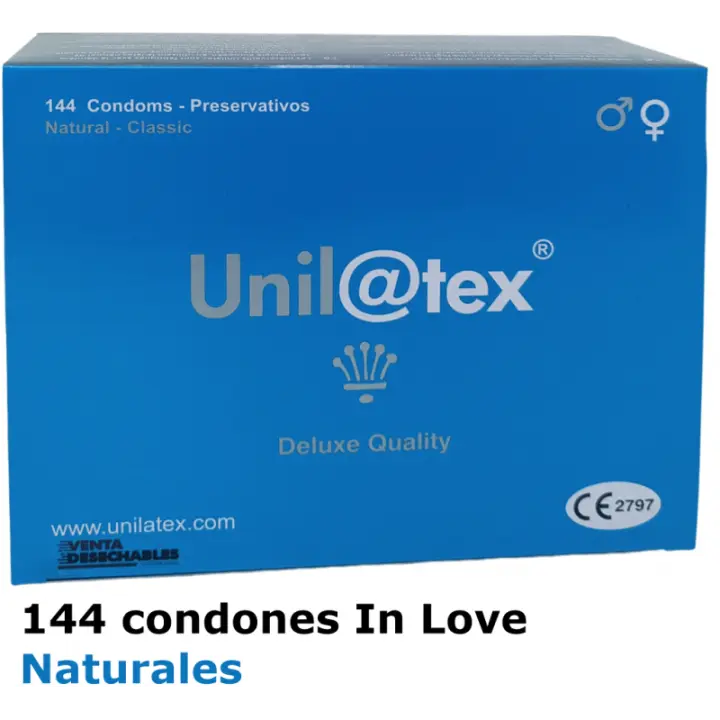 Unilatex Unilatex Natural 144 condones 8437004395177 - 1