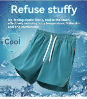 Nuevos Shorts De Verano Para Hombres De Alta Calidad 3/4 Cortos Delgados Cómodos Transpirables Absorbentes De Sudor Rápidos Para Deportes Y Fitness - details 3