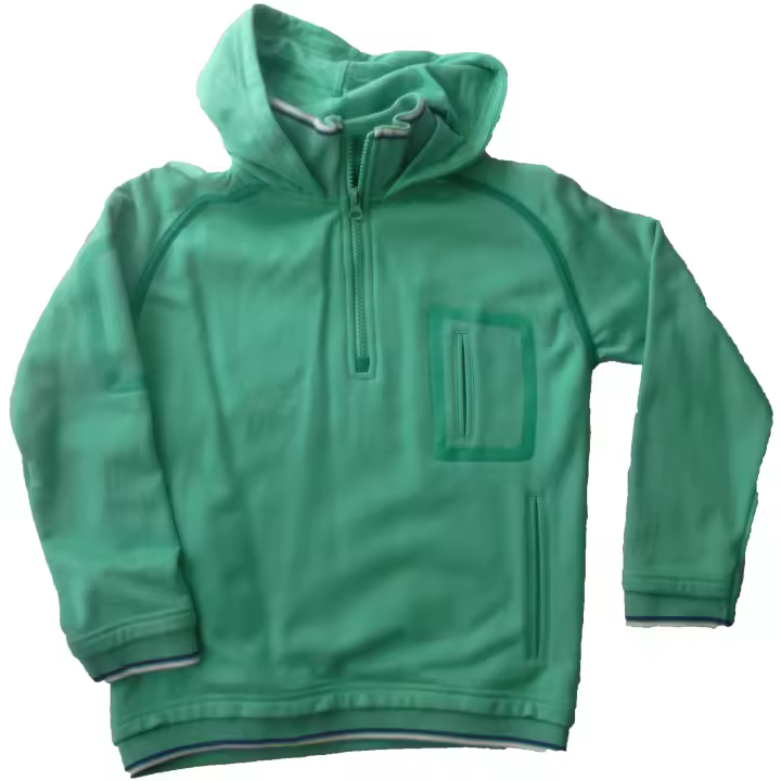 Sudaderas niño con Capucha Newness , Verde , 8 años , 128 , Algodón , Invierno - 1
