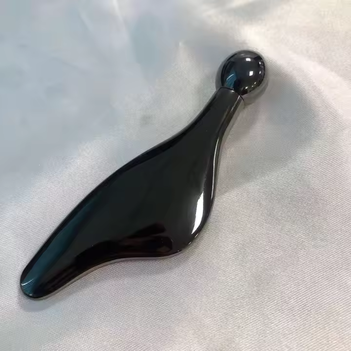 1PC Rodillo De Ojos En Metal Masajeador Para Crema De Ojos Herramienta De Masaje Facial Lifting Y Adelgazamiento Facial Cuidado Belleza - 1