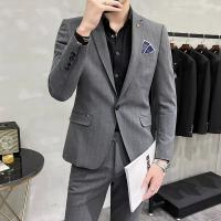 Traje De Boda Para Hombre De Alta Calidad Dos Piezas Traje De Negocios Casual Banquete Ensemble De Lujo Con Pantalones - details 22
