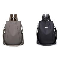 Mochila Casual Para Mujer 2023 Nylon Sólido Bolsa Escolar Moda Con Correa Desmontable Bolsa De Hombro Estilo Preppy - details 10
