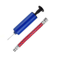 Kit De Inflador De Bicicleta Con Tubo Flexible Y Agujas Multifuncional Para Baloncesto Y Herramienta De Inflado Práctica - details 0